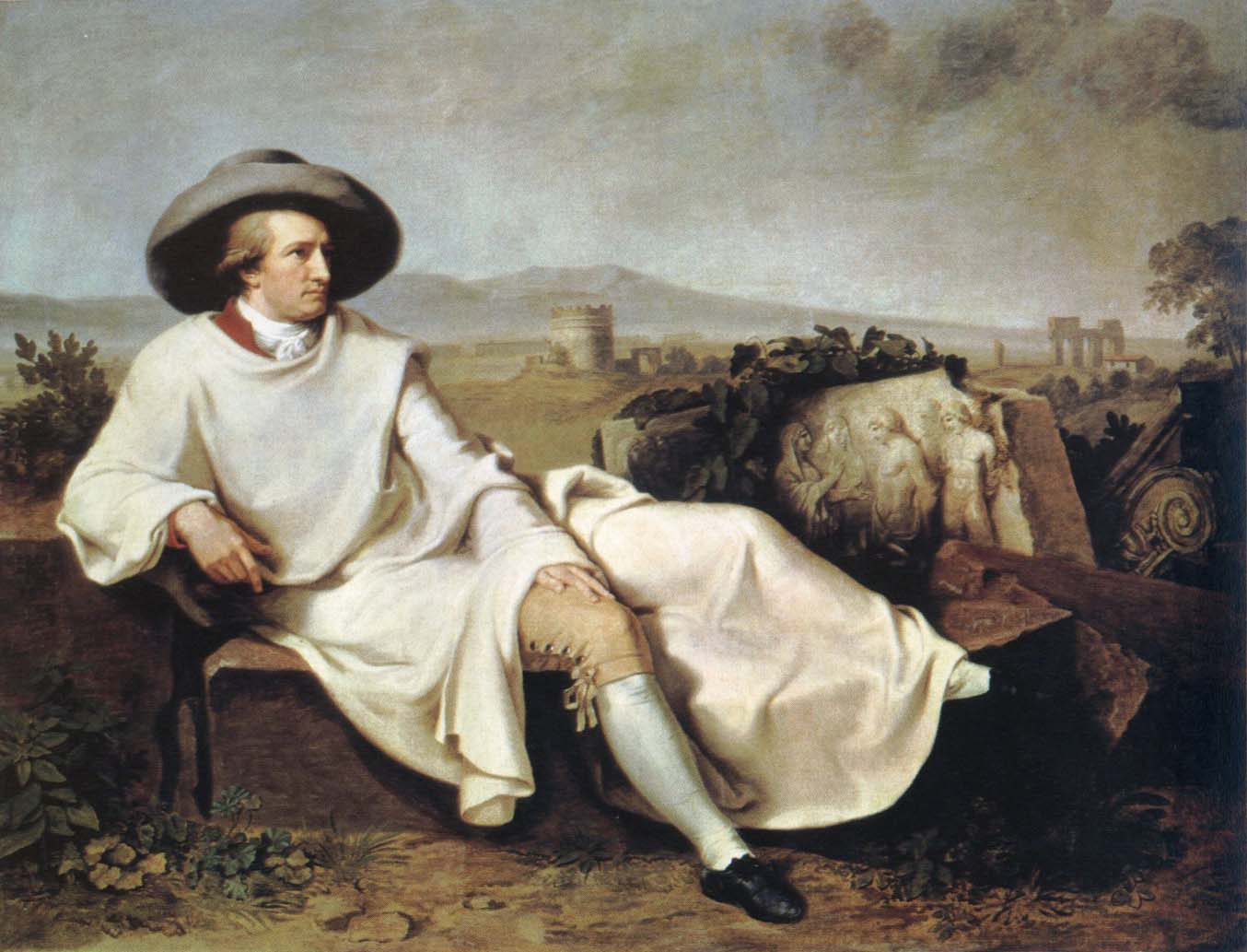 goethe in the campagna